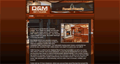 Desktop Screenshot of dandmflooring.com